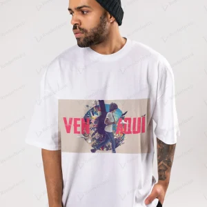 Polera Ven Aquí de Los Bunkers